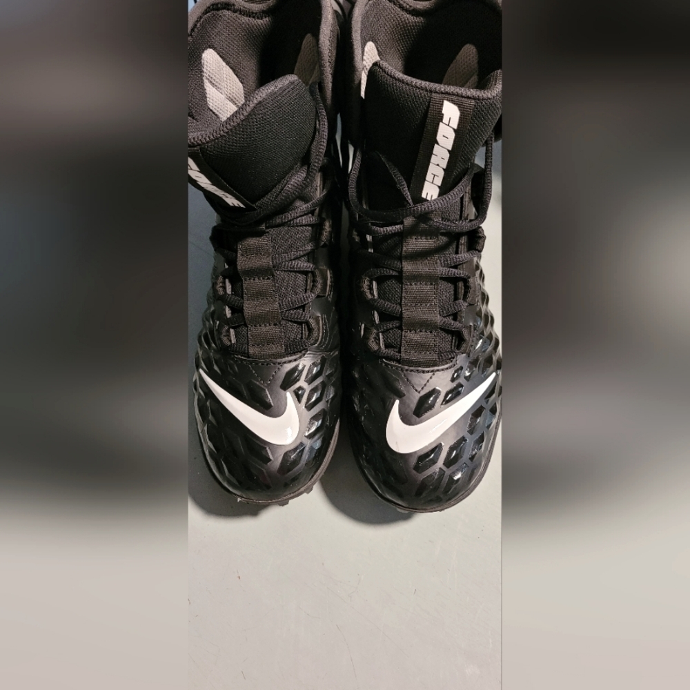 Nike Force Savage Varsity II AQ8155-001 Black Football Cleats Men Size 8